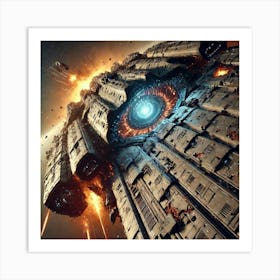 Fortified Hull Olympus Dreadnought Art Print