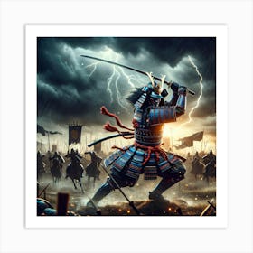 War of the Samurai Art Print