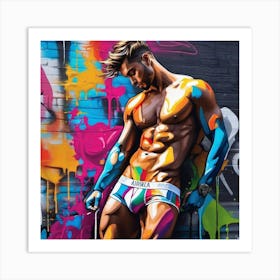 Graffiti Street Art Art Print