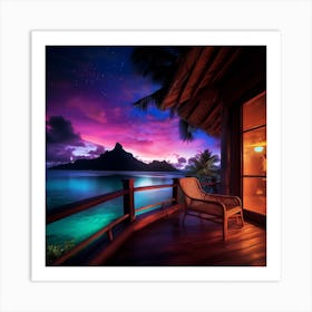 Bora Bora 2 Art Print