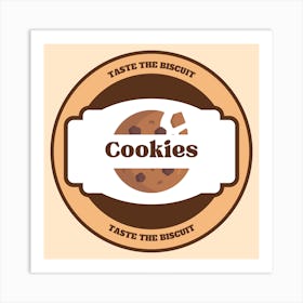 Cookies Art Print