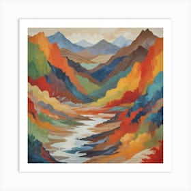 'River' 8 Art Print