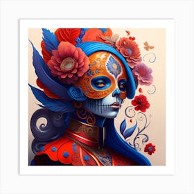 Day Of The Dead 08 Art Print