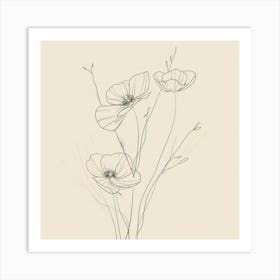 Poppies 63 Art Print