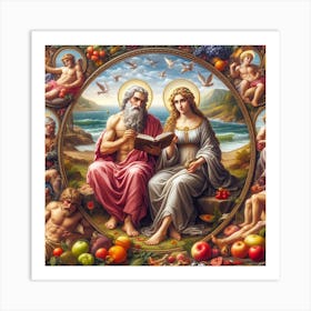 Book Of Genesis Art Print