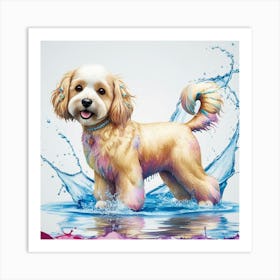 Cute Dog 2 Art Print