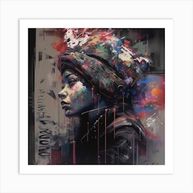 Street Art 4 Art Print