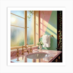 Bathroom 3 Art Print