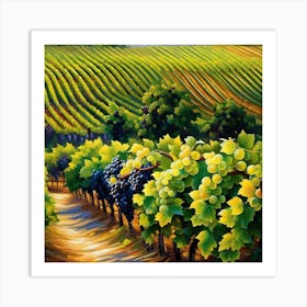 Vineyards 1 Art Print