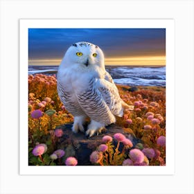 Snowy Owl 1 Art Print