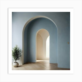 Archway Stock Videos & Royalty-Free Footage 33 Art Print