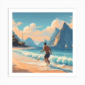 St Lucia Art Print