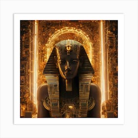 Egyptian Sphinx 3 Art Print