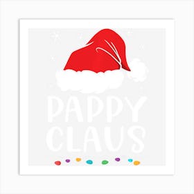 Limited Edition Pappy Claus Family Matching Pappy Claus Pajama Art Print