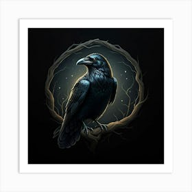 Raven 1 1 Art Print