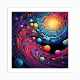 Abstract Painting 25 Art Print