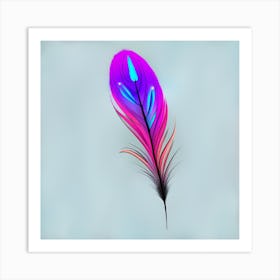 Feather Feather Feather 5 Art Print