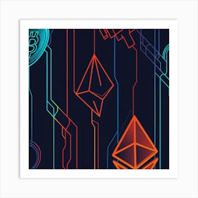 Ethereum 1 Art Print