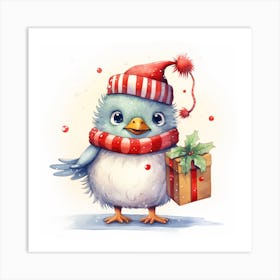 Christmas Bird 5 Art Print