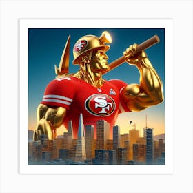 San Francisco 49ers 11 Art Print