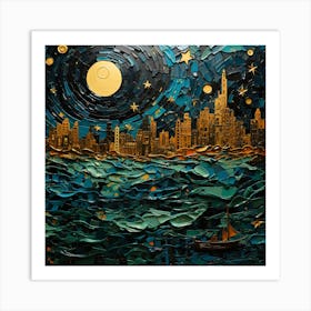 Starry Night 19 Art Print