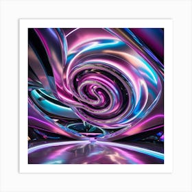 Abstract Fractal Art Art Print