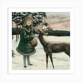 Vintage Christmas 15 Art Print