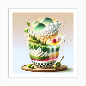 Ice Cream In A Cup Art Print