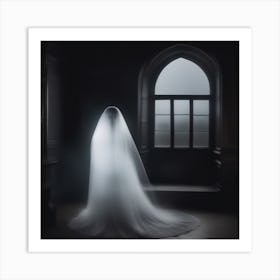 Ghostly Bride Art Print