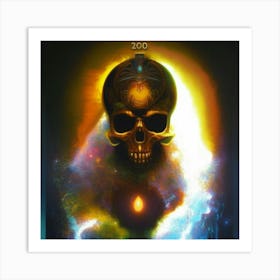 Skull Art Print