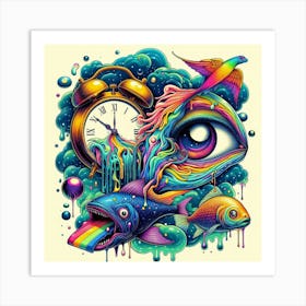 Psychedelic Art Art Print