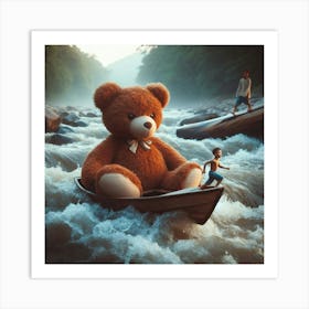 An adventure, paint Art Print