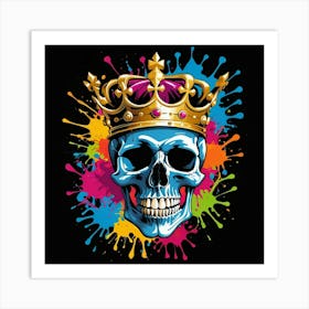 Graffiti Skull 5 Art Print