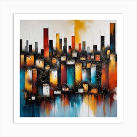 Cityscape 2 Art Print