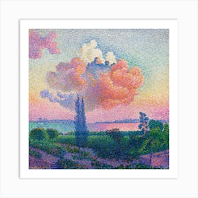 The Pink Cloud, Henri Edmond Cross Art Print