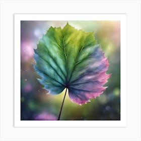 Leaf Of Life 1 Art Print