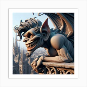 Gargoyle 1 Art Print