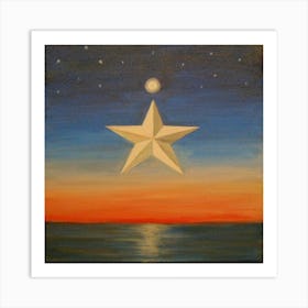 Star Painting Art Print