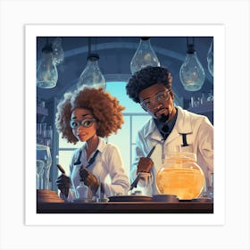 Science Nerd 2 Art Print