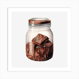 Jar Of Chocolate 5 Art Print