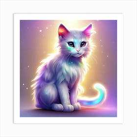 Cute Cat 3 Art Print