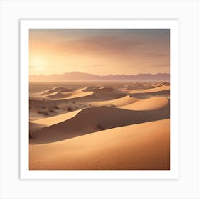 Sahara Desert Art Print