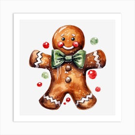 Gingerbread Man 21 Art Print