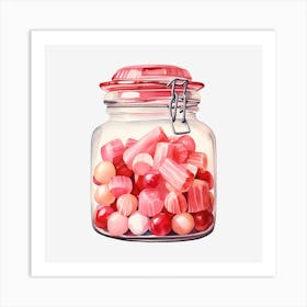 Candy Jar 25 Art Print