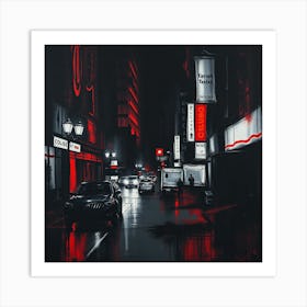 Night In Toronto Art Print