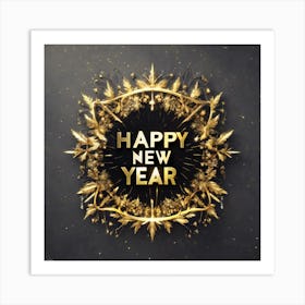 Happy New Year 30 Art Print