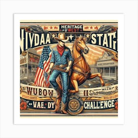 Nivada State Art Print