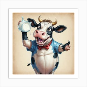 Milk Cow 1 Art Print