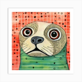 Abstract Seal 1 Art Print