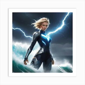 Lightning Bolt Art Print